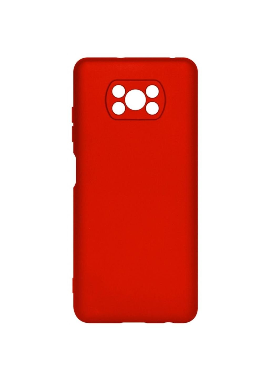 Чехол для мобильного телефона ICON Case for Xiaomi Poco X3/Poco X3 Pro Red (ARM58583) ArmorStandart (252570147)