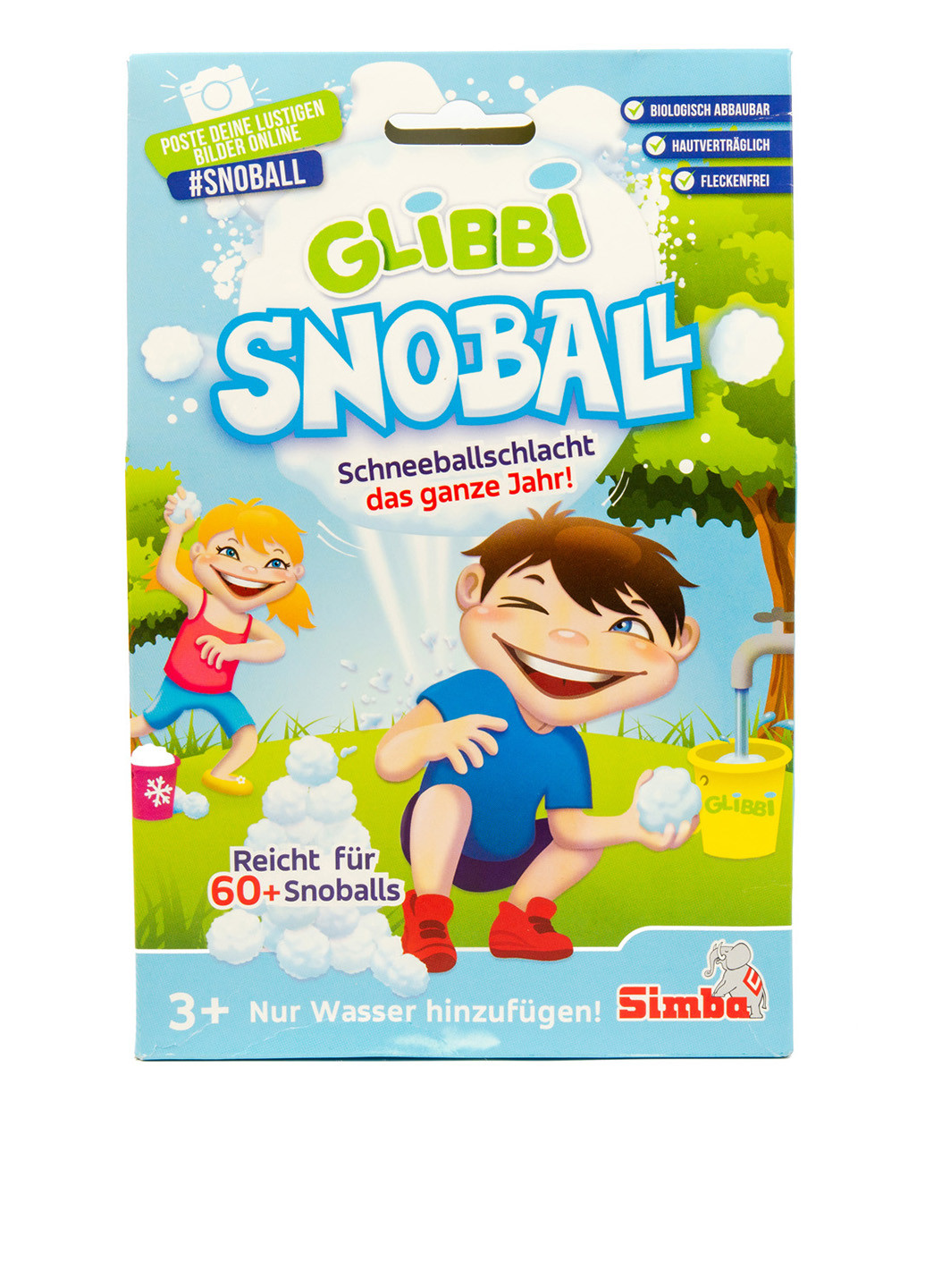 Искусственный снег Glibbi (4 шт.), 20 г Simba (112541301)