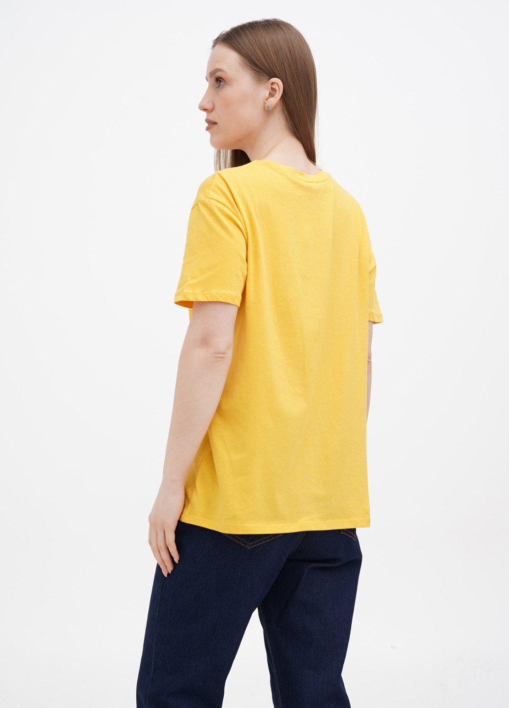 Жовта літня футболка Terranova