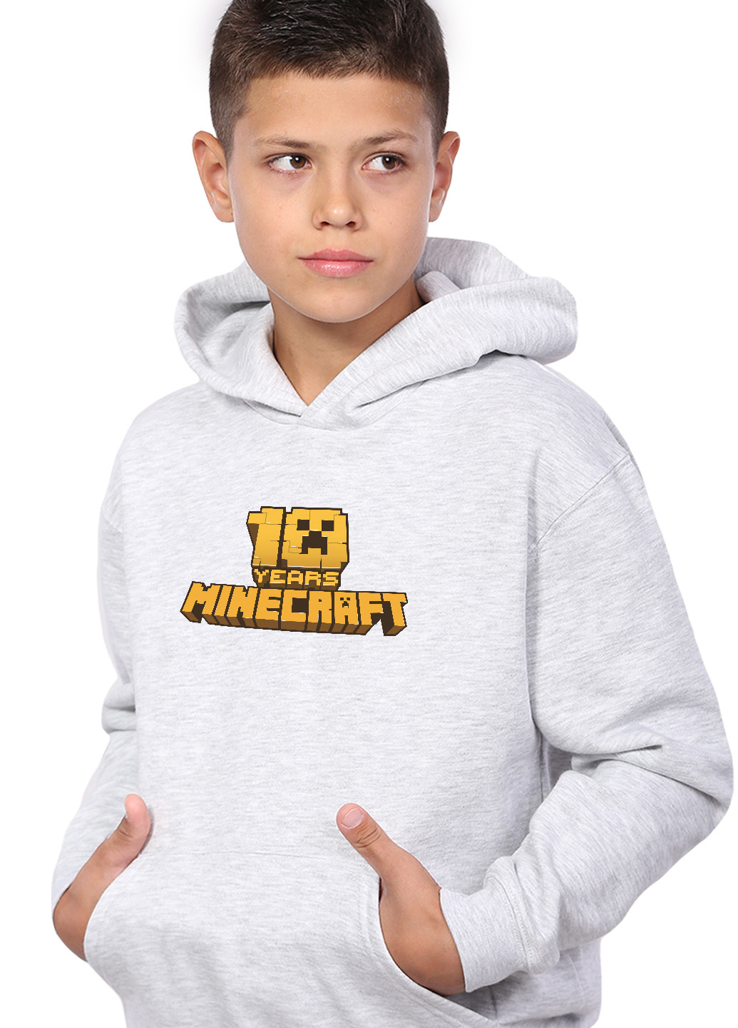 Худі для хлопчика Майнкрафт (Minecraft) Кенгуру дитячий (9298-1171) MobiPrint (219027805)