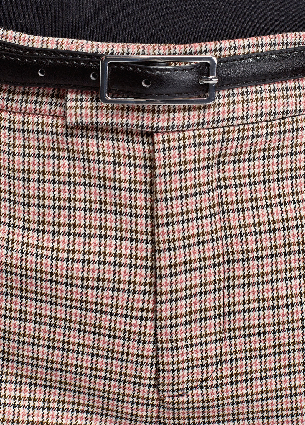 Комбинированные кэжуал демисезонные классические брюки Oodji