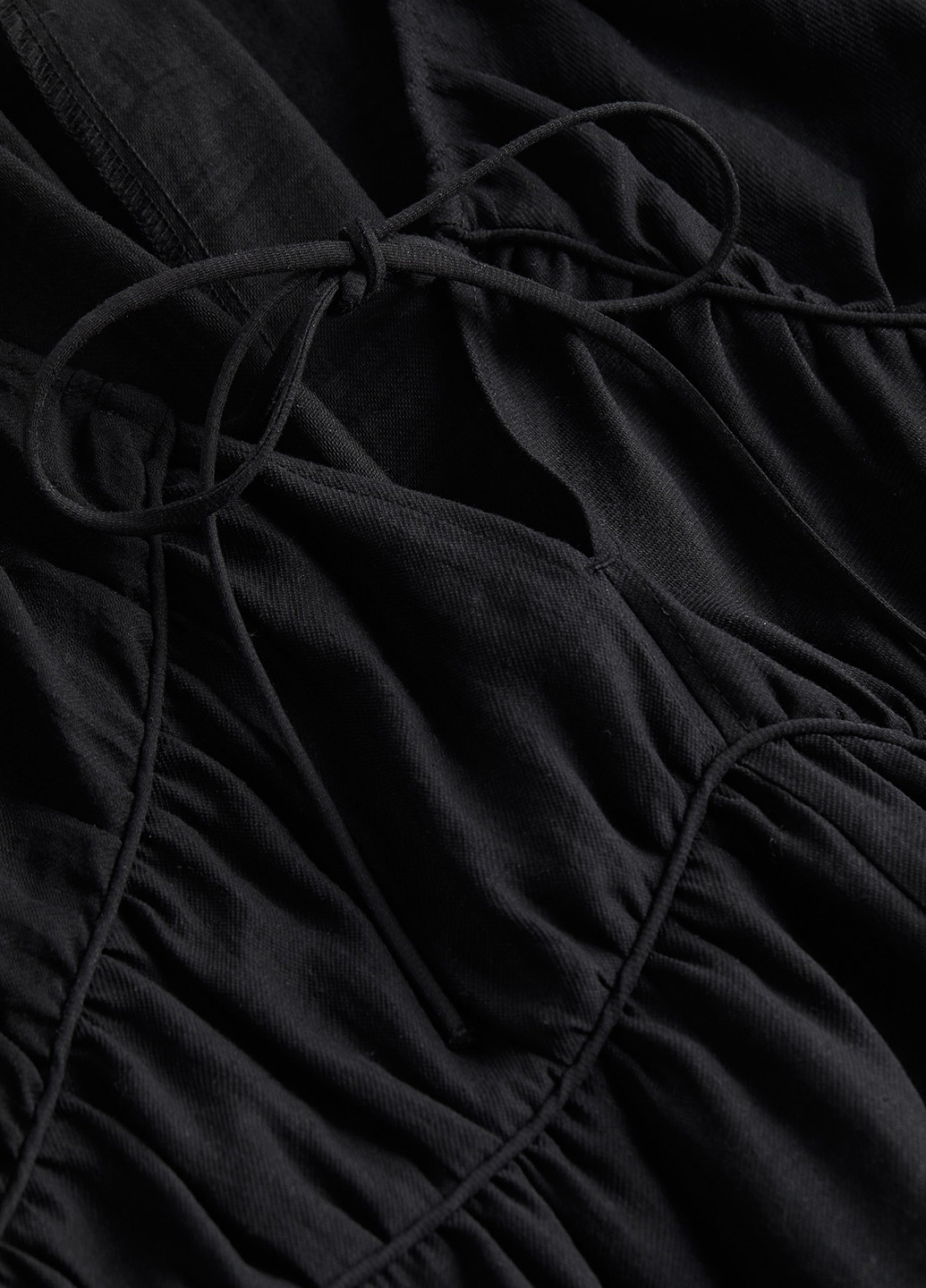 Чорна кежуал сукня H&M однотонна