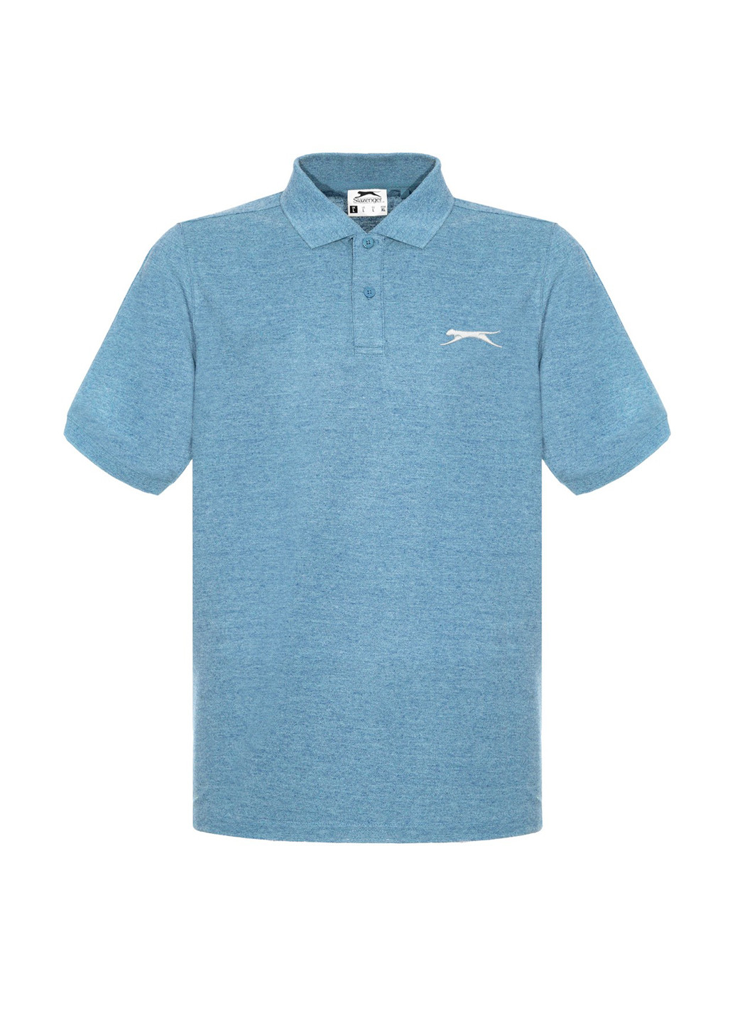 Голубой футболка-поло для мужчин Slazenger меланжевая