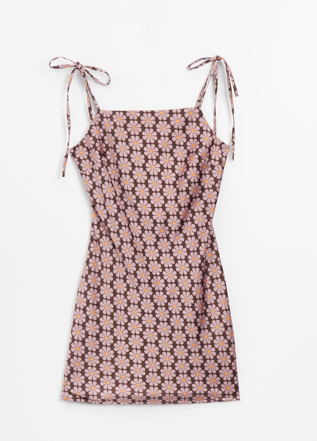 Комбинированное кэжуал платье House с цветочным принтом