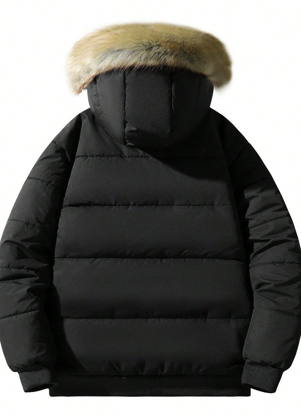 Чорна демісезонна куртка SHEIN