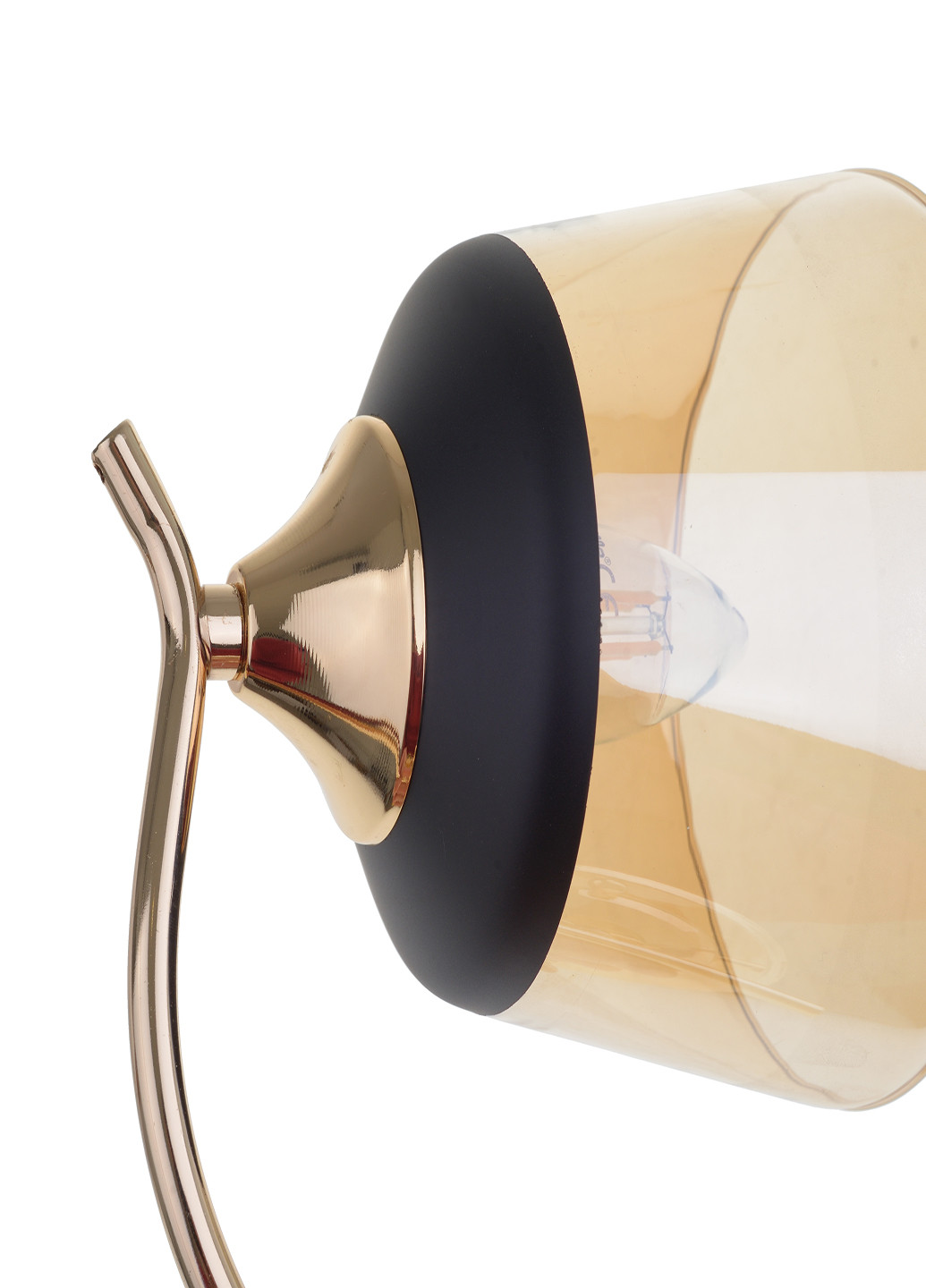 Бра настенное золотистого цвета LK-704W/1 E27 FG Brille (220133481)