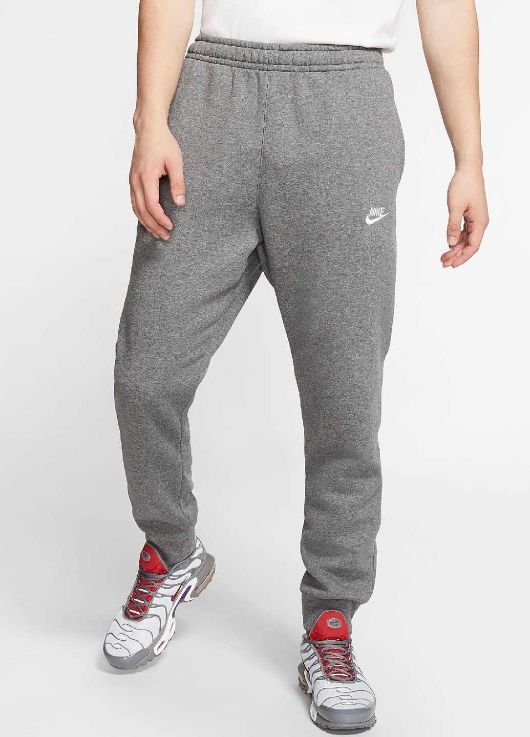 Штани BV2671-071 Nike NSW Club Jogger Gray White (311692648)