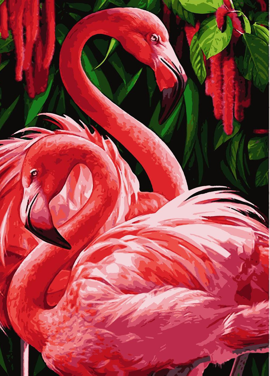 Картины по номерам "Фламинго" 40*50 см No Brand (254583800)