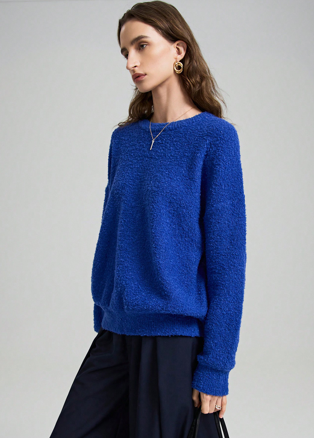 Синій демісезонний джемпер джемпер SHEIN