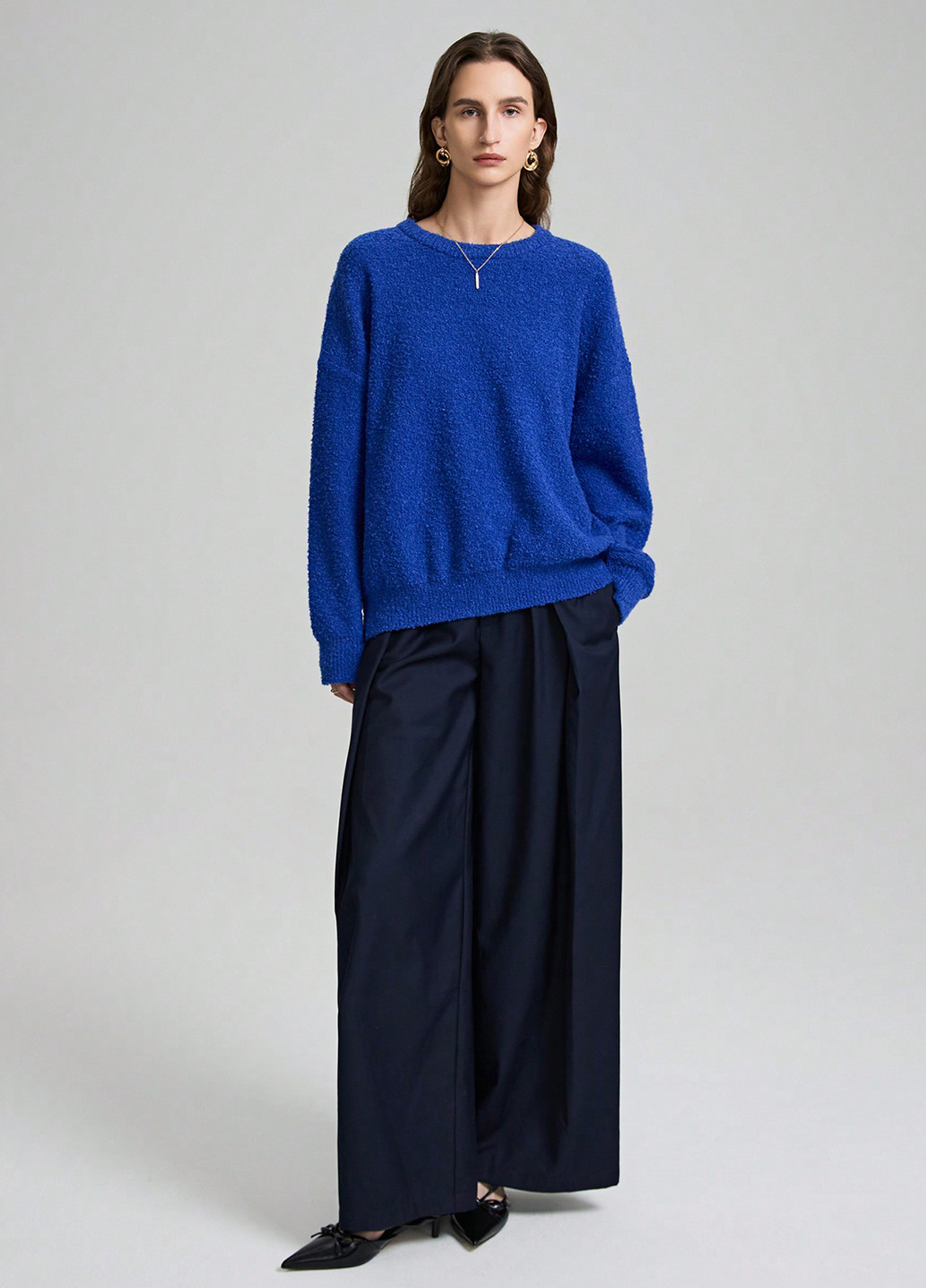 Синій демісезонний джемпер джемпер SHEIN