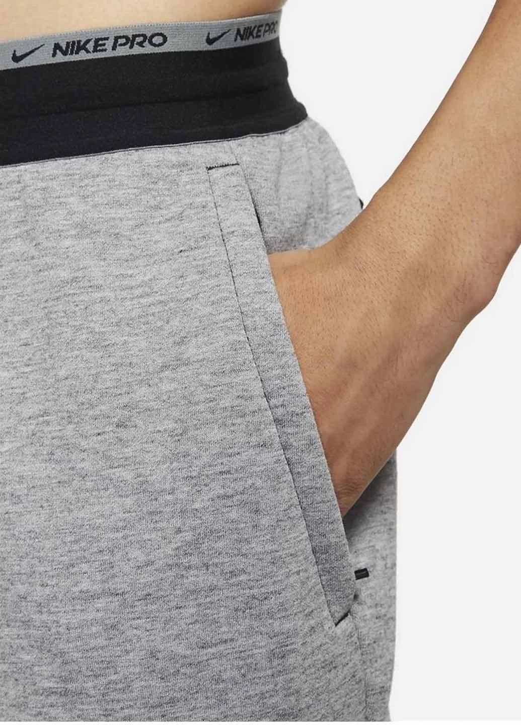 Серые спортивные демисезонные джоггеры брюки Nike