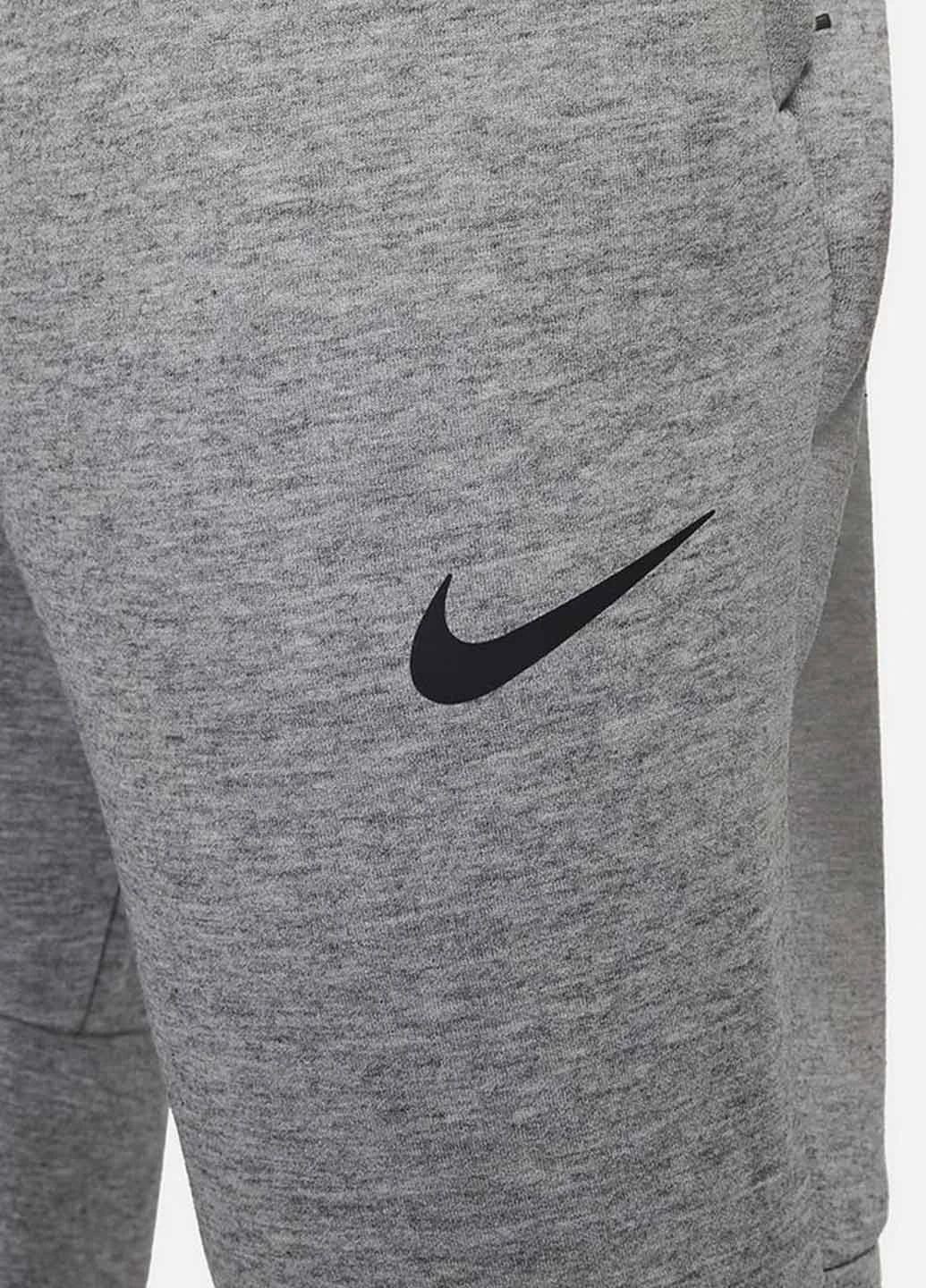 Серые спортивные демисезонные джоггеры брюки Nike