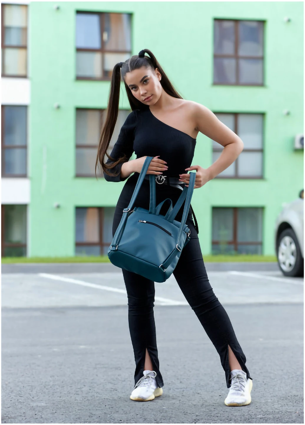 Женский рюкзак 30х26х14 см Sambag (253490558)