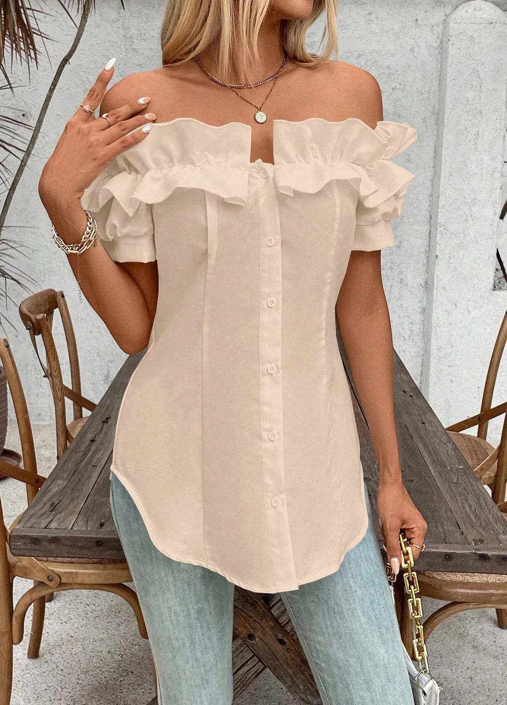 Айвір блуза SHEIN
