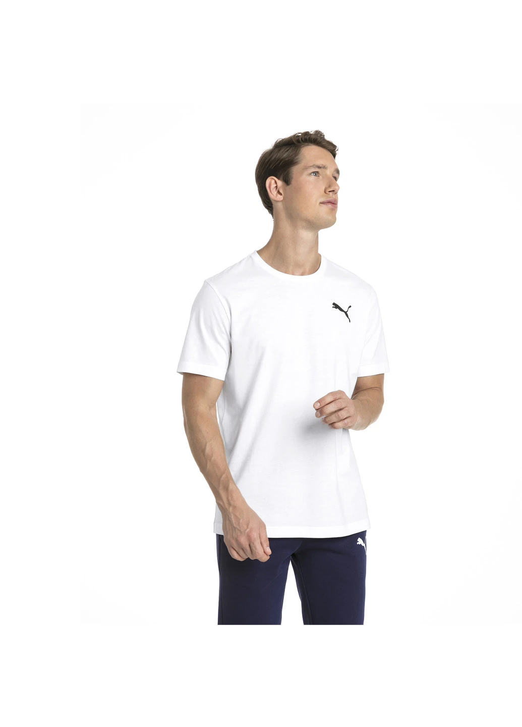 Біла футболка essentials tee Puma