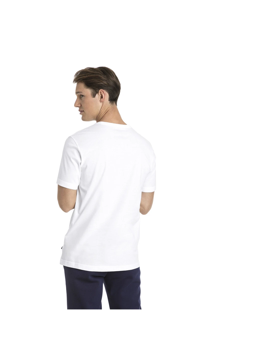 Біла футболка essentials tee Puma