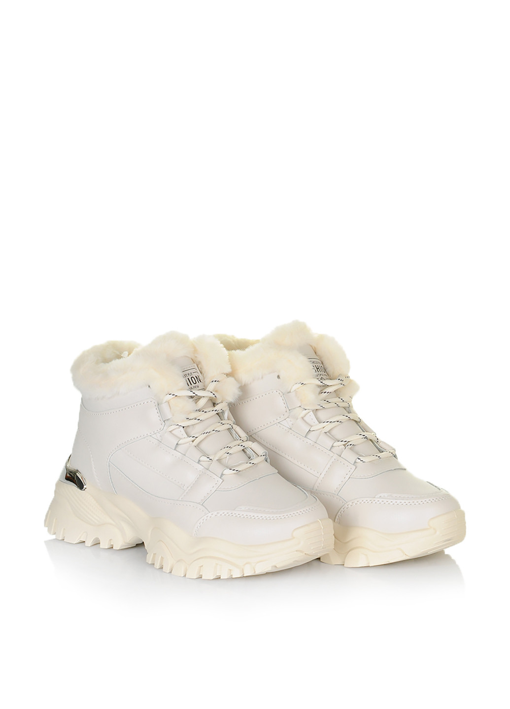 Светло-бежевые зимние ботинки Dafuyuan