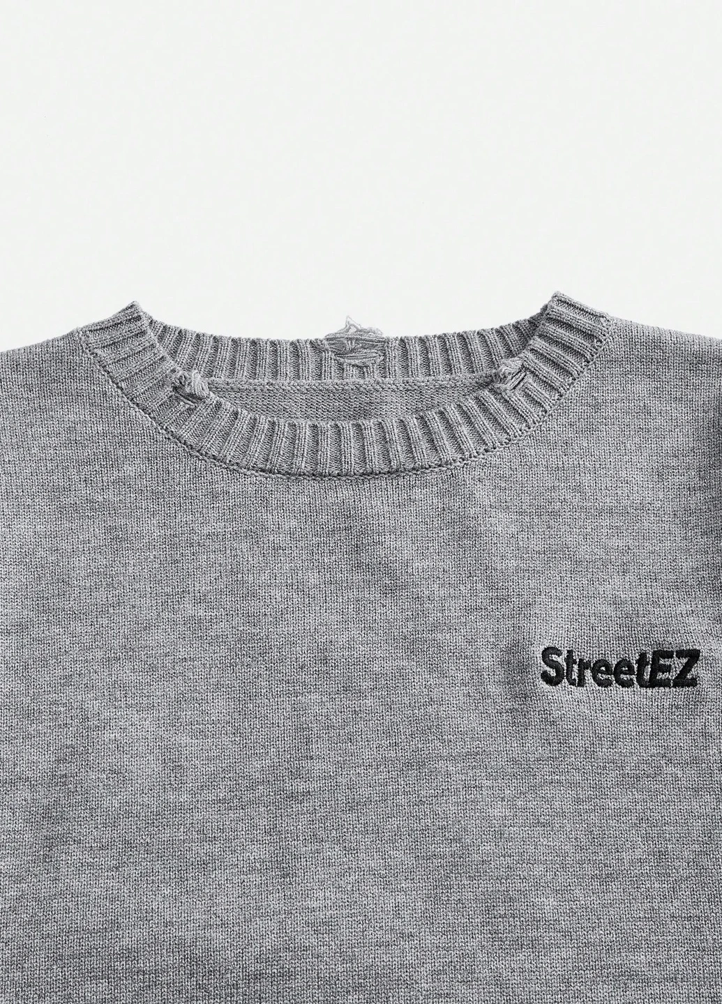 Серый демисезонный джемпер джемпер SHEIN