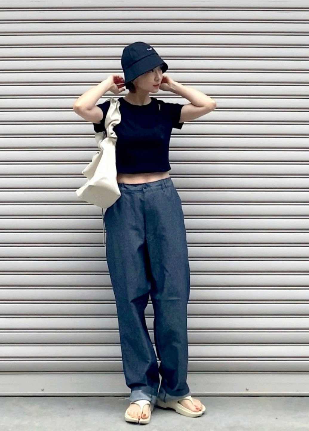 Темно-синие кэжуал демисезонные прямые брюки Uniqlo