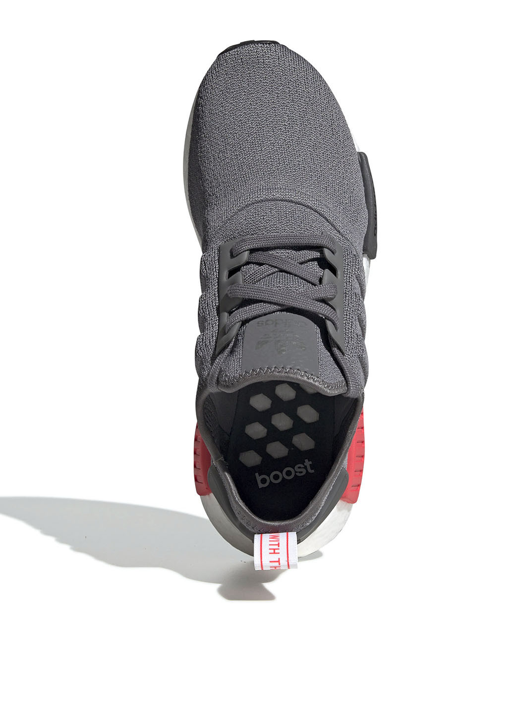Темно-серые демисезонные кроссовки adidas NMD_R1