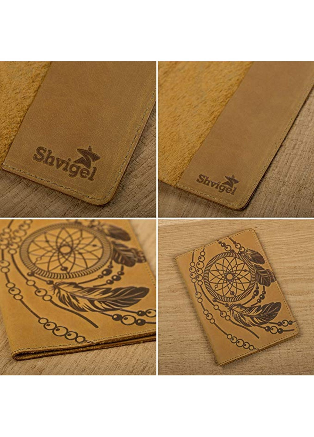 Обложка на паспорт кожаная Shvigel (252086252)