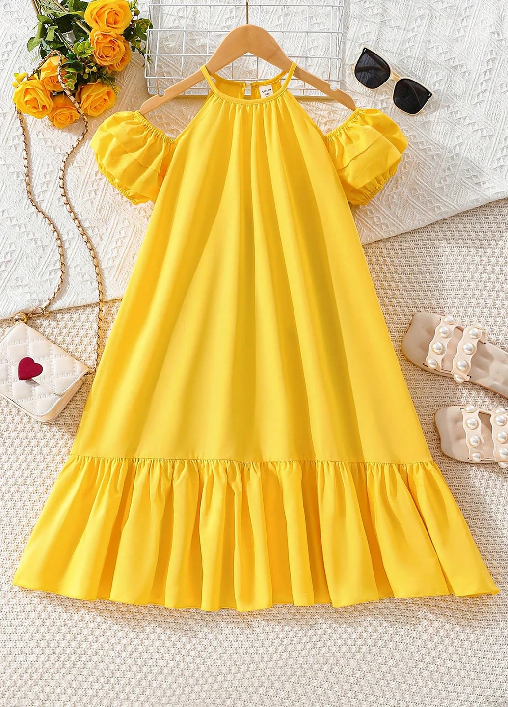 Жовта сукня SHEIN (325078472)