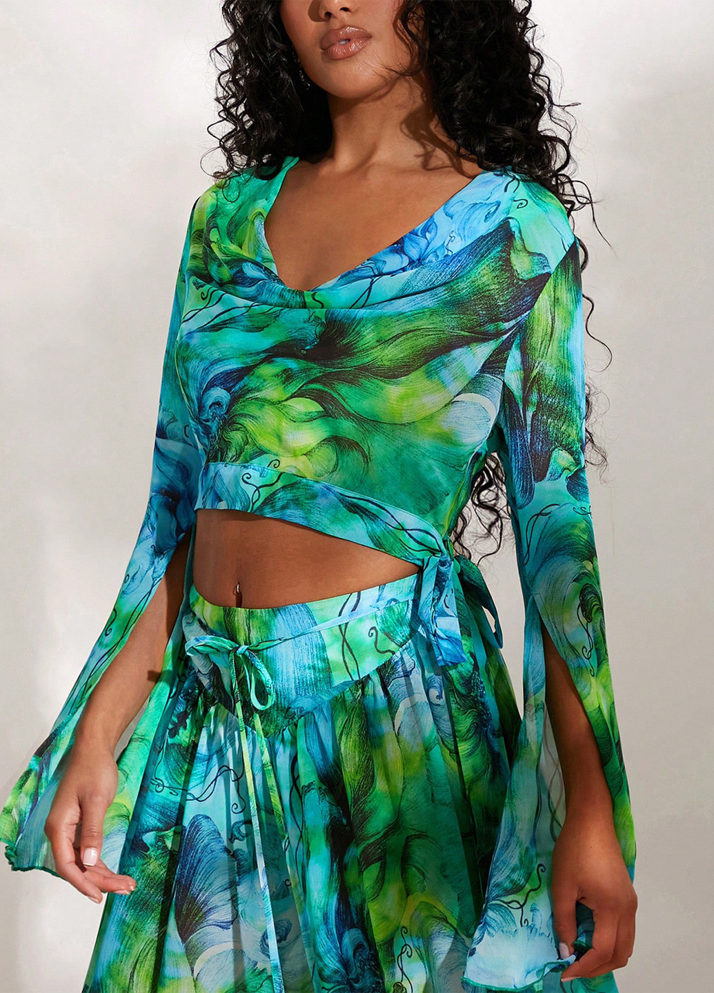 Комбінована блуза SHEIN