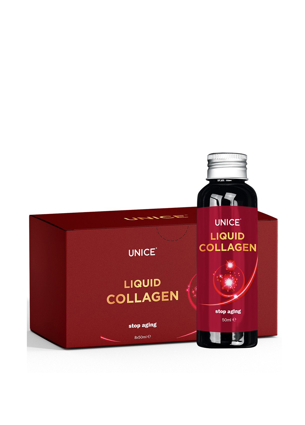 Рідкий колаген для пиття, 8х50 мл Unice (186375345)