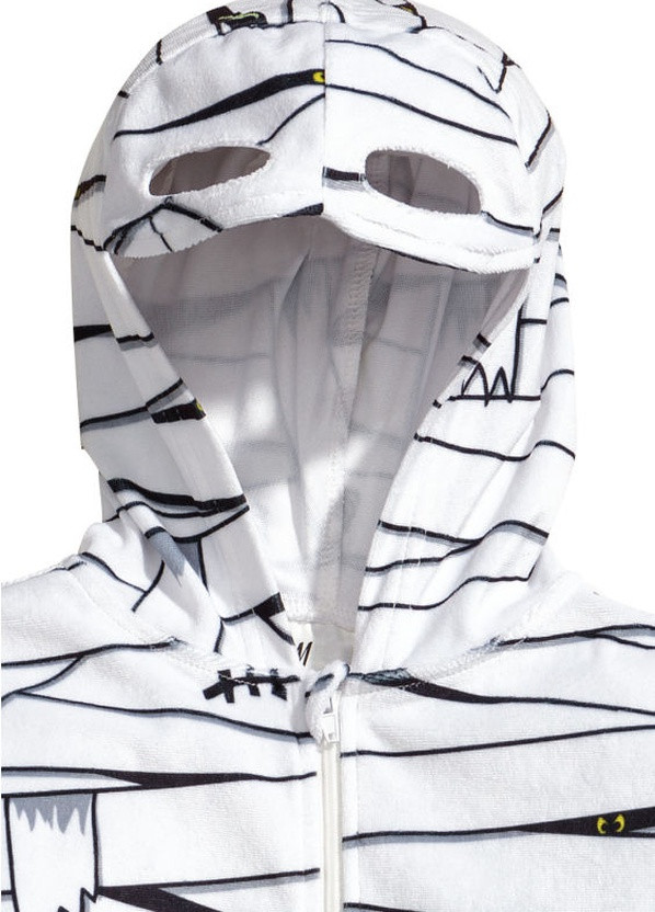 Карнавальный костюм Мумия H&M однотонный комбинированный домашний полиэстер