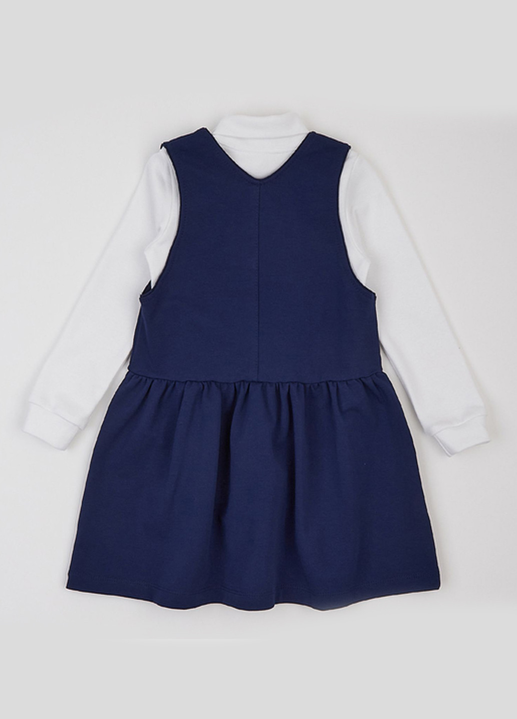 Індиго демісезонний комплект (гольф, сарафан) Ляля