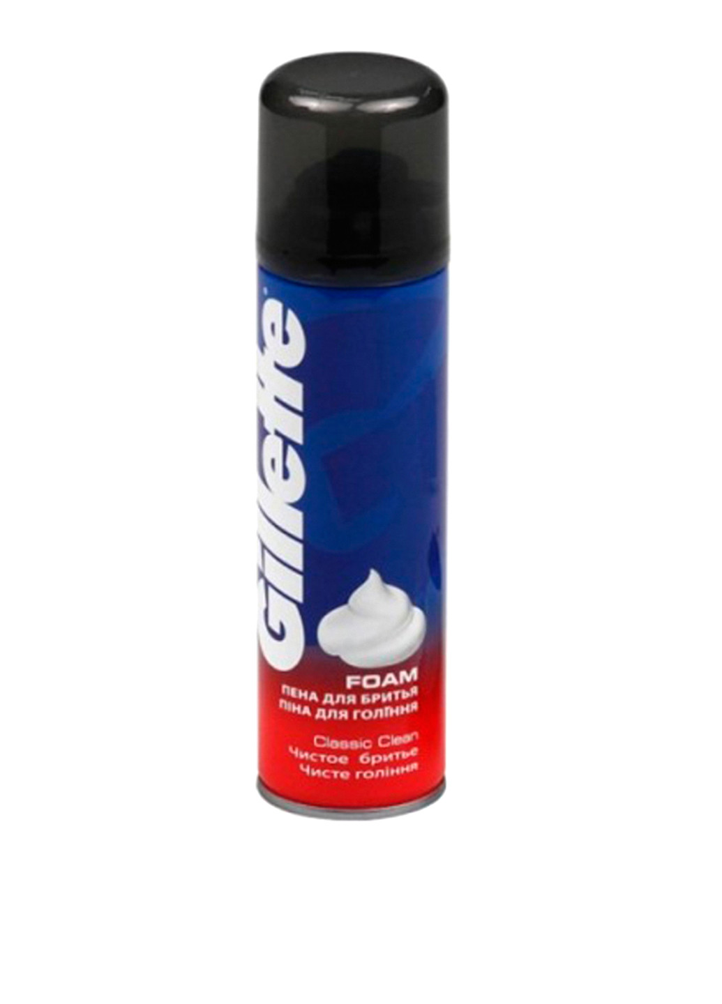 Пінка для гоління Classic Clean Shave Foam for Men, 200 мл Gillette (69674627)
