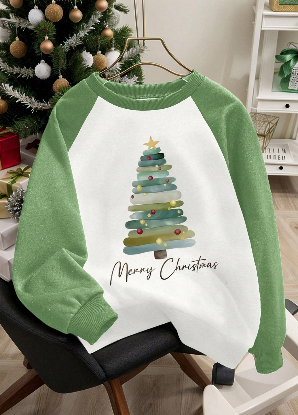 SHEIN світшот колор блок комбінований кежуал поліестер