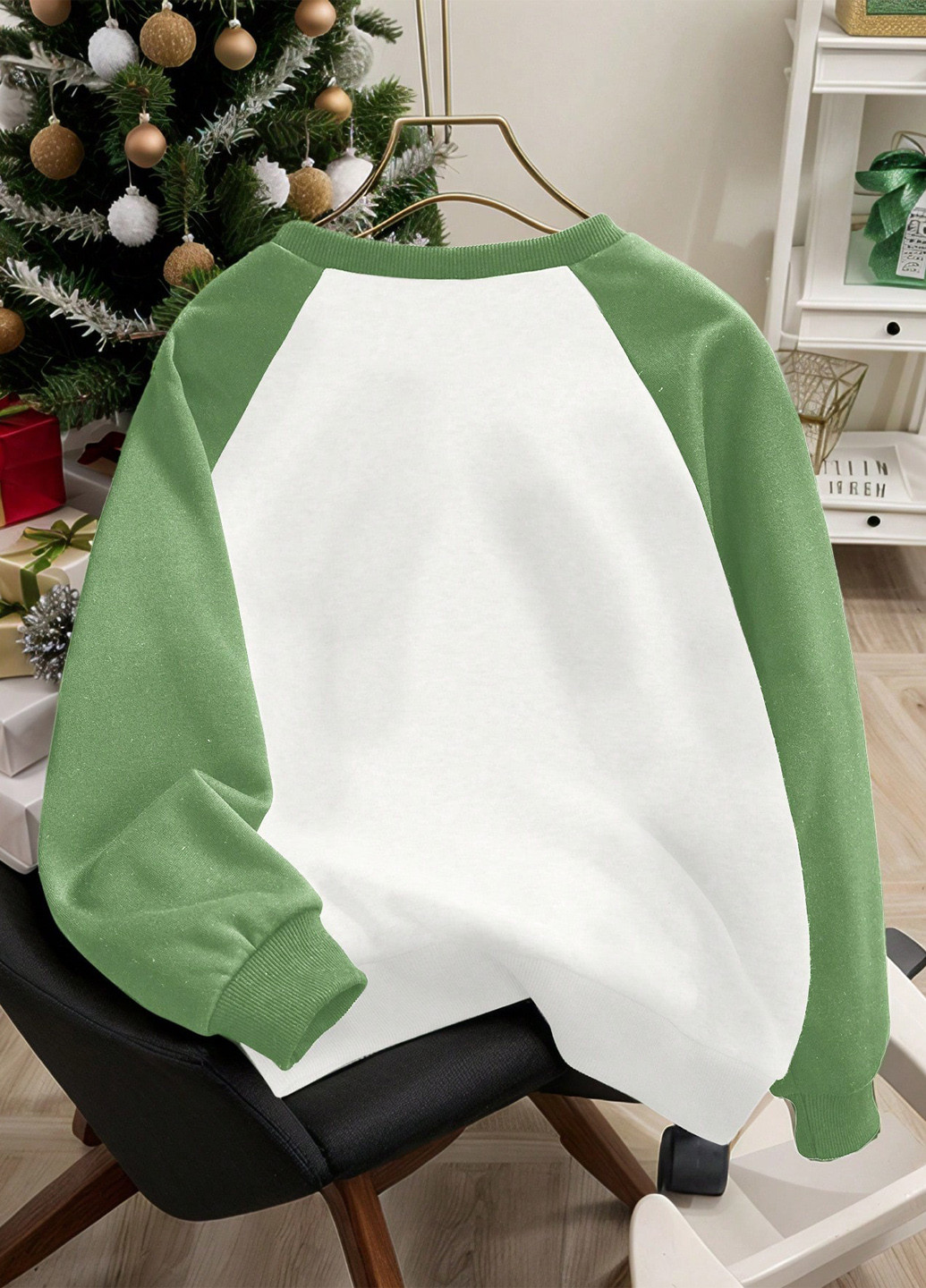 SHEIN світшот колор блок комбінований кежуал поліестер