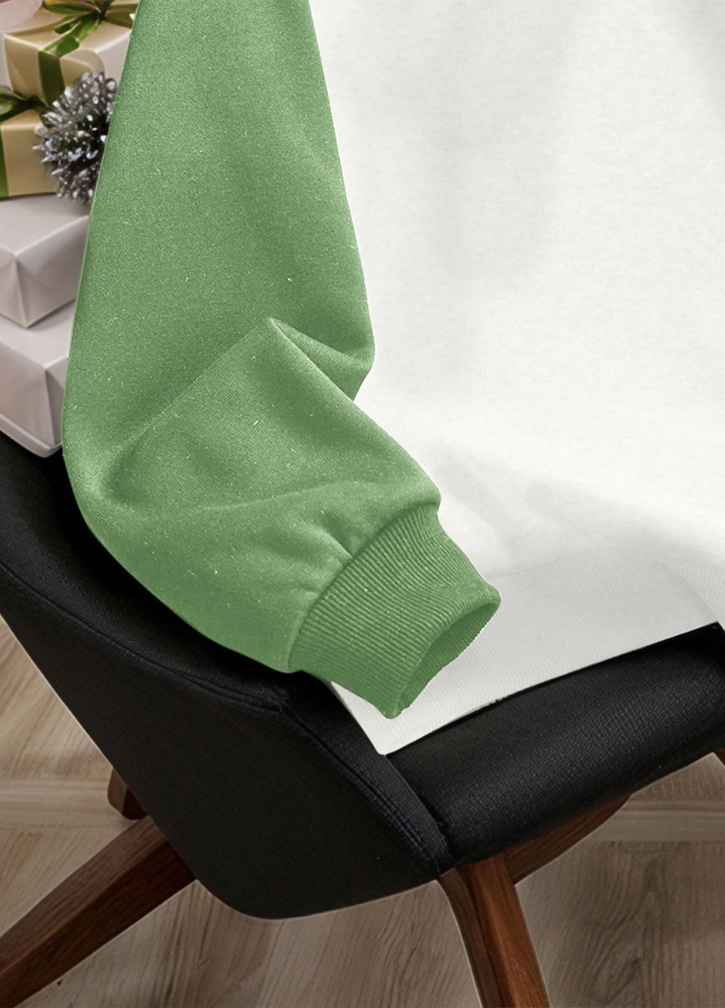 SHEIN світшот колор блок комбінований кежуал поліестер