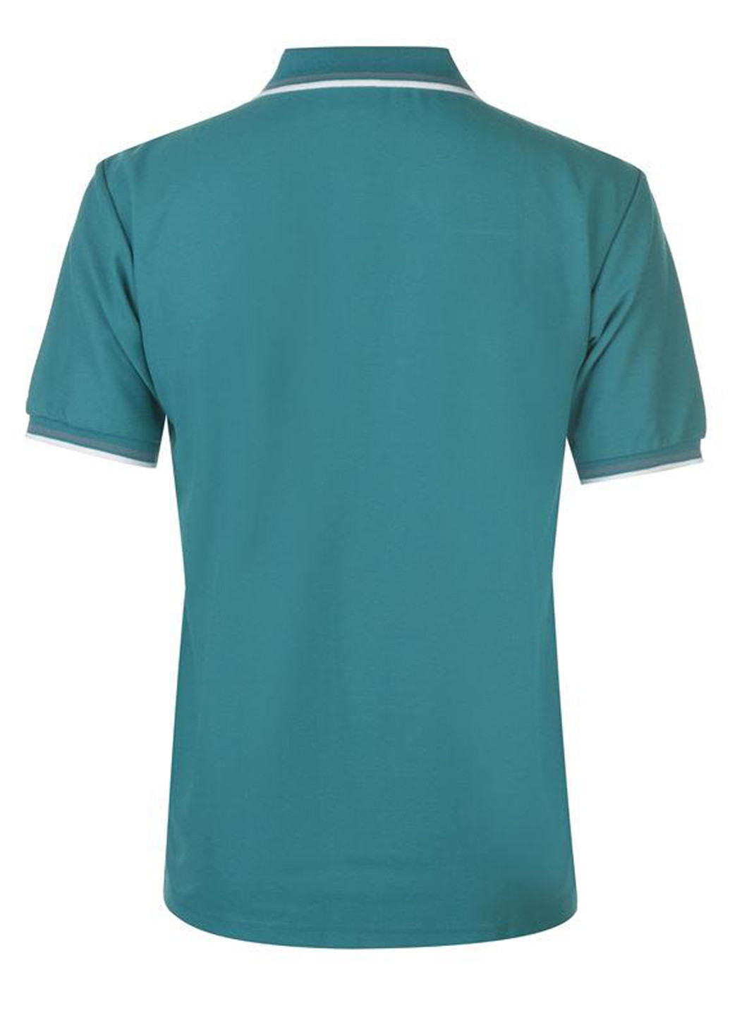 Морской волны футболка-поло для мужчин Slazenger с логотипом