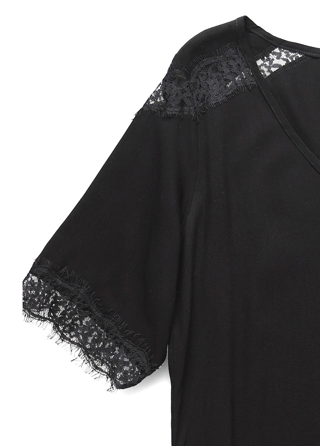 Чорна кежуал сукня а-силует Tigha однотонна