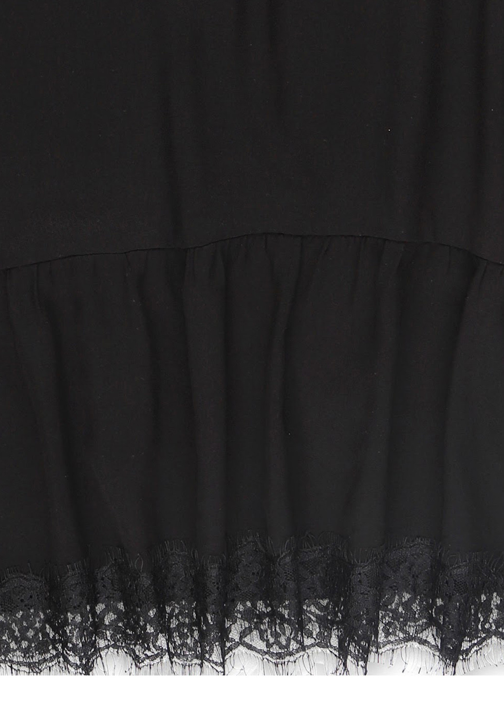 Чорна кежуал сукня а-силует Tigha однотонна