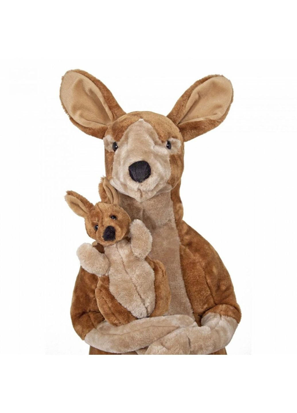 М'яка іграшка Плюшеві мама та дитина кенгуру Melissa&Doug (252248360)