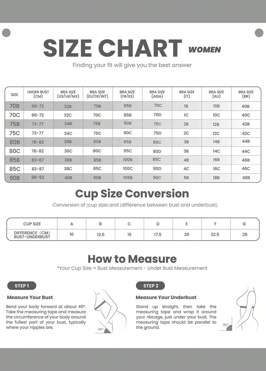 Чёрный невидимка бюстгальтер SHEIN с косточками полиамид