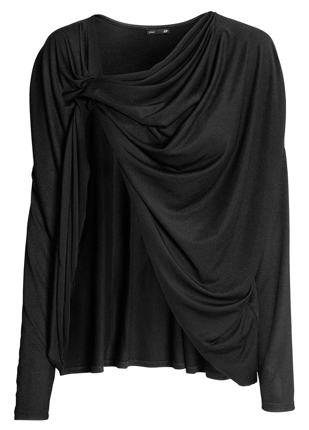 Чорна демісезонна блуза для годуючих H&M