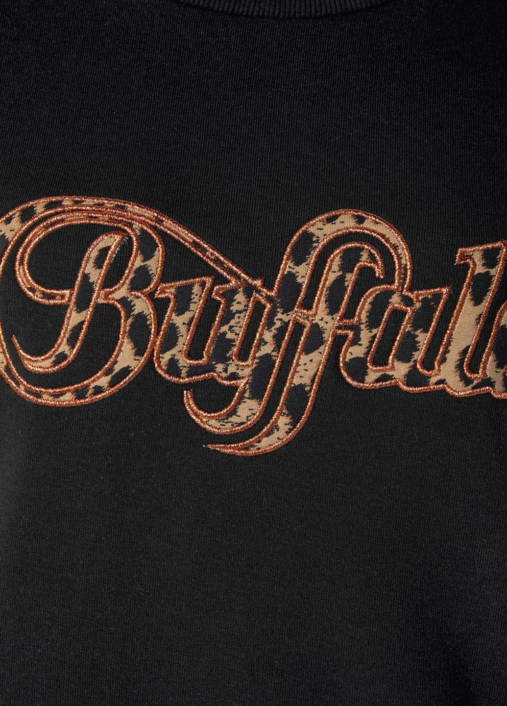 Черный свитшот Buffalo логотип (250586048)