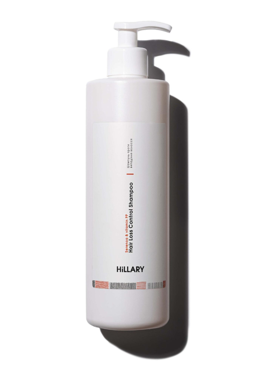 Шампунь против выпадения волос Serenoa & РР Hair Loss Control Shampoo, 500 мл Hillary (254085183)