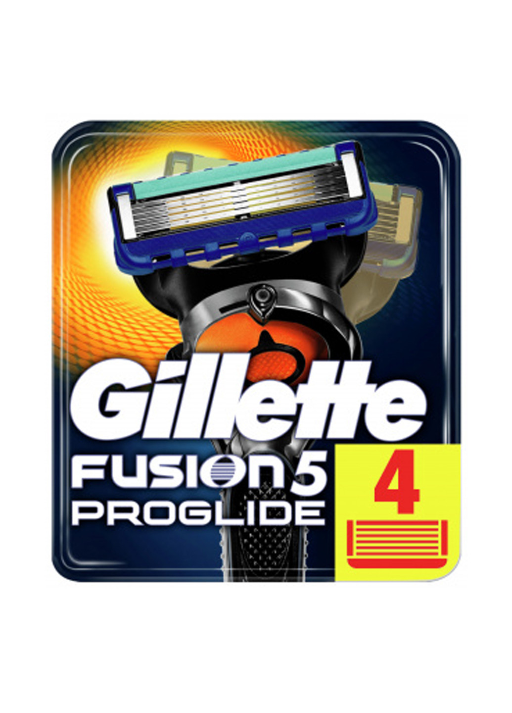 Сменные картриджи для бритья Fusion ProGlide (4 шт.) Gillette (138200496)