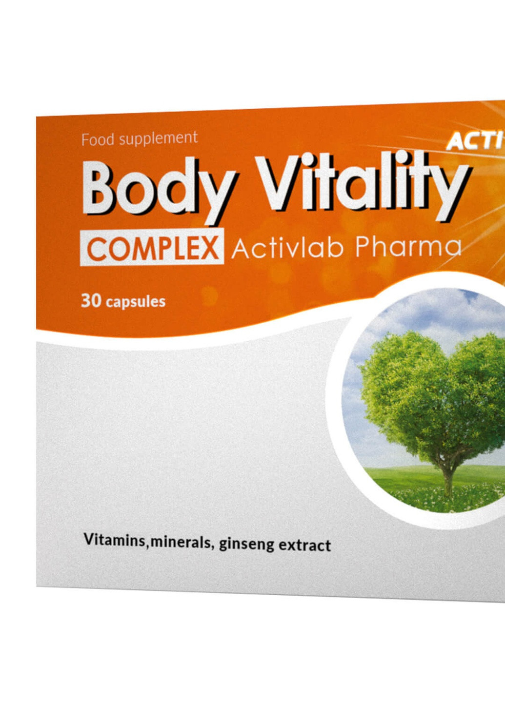 Витаминно-минеральный комплекс, Body Vitaliti Complex 30 caps ActivLab (254325768)
