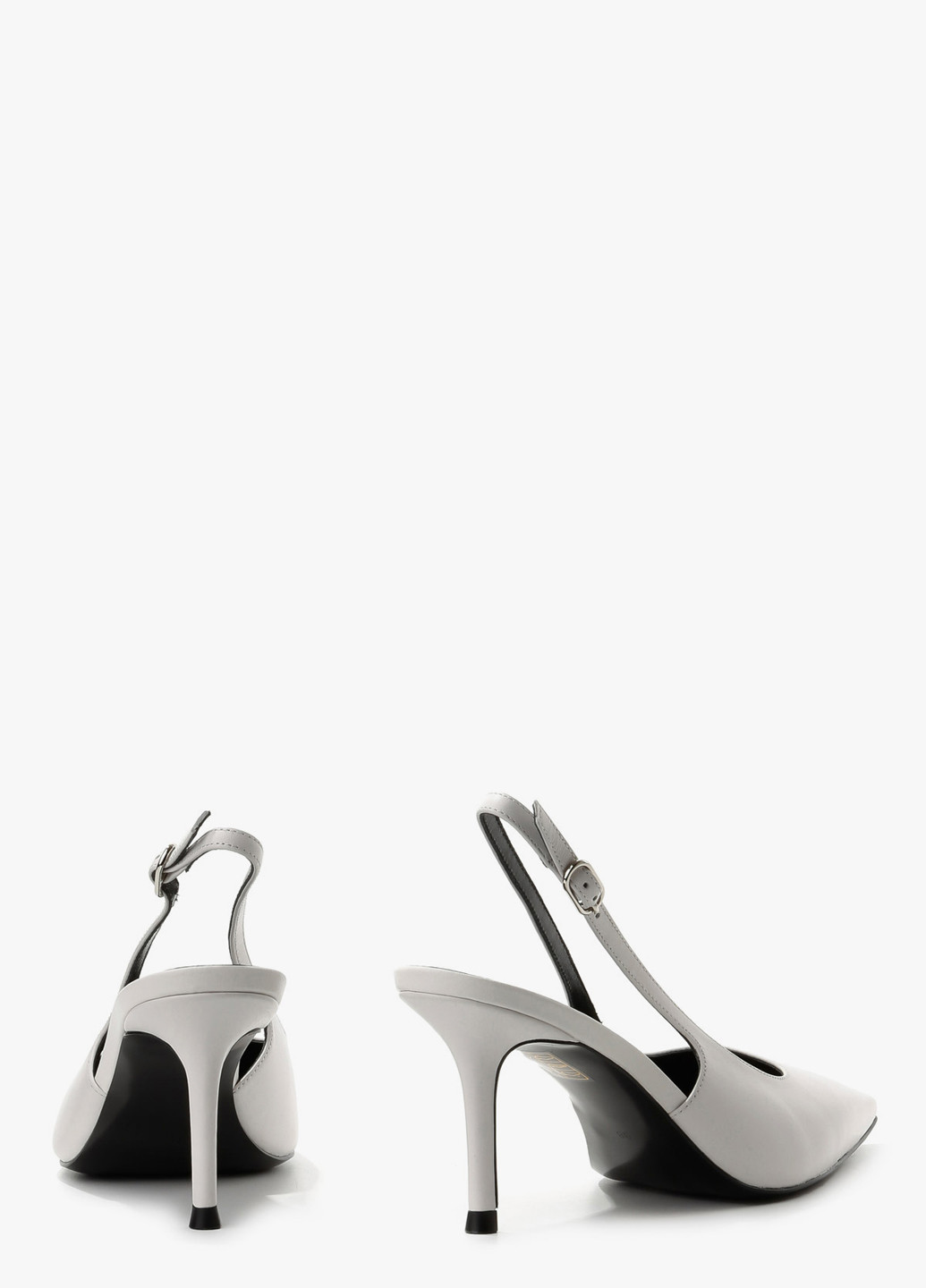 Le'BERDES Туфли слингбеки белый з натуральная кожа, украина — лето (322646240)