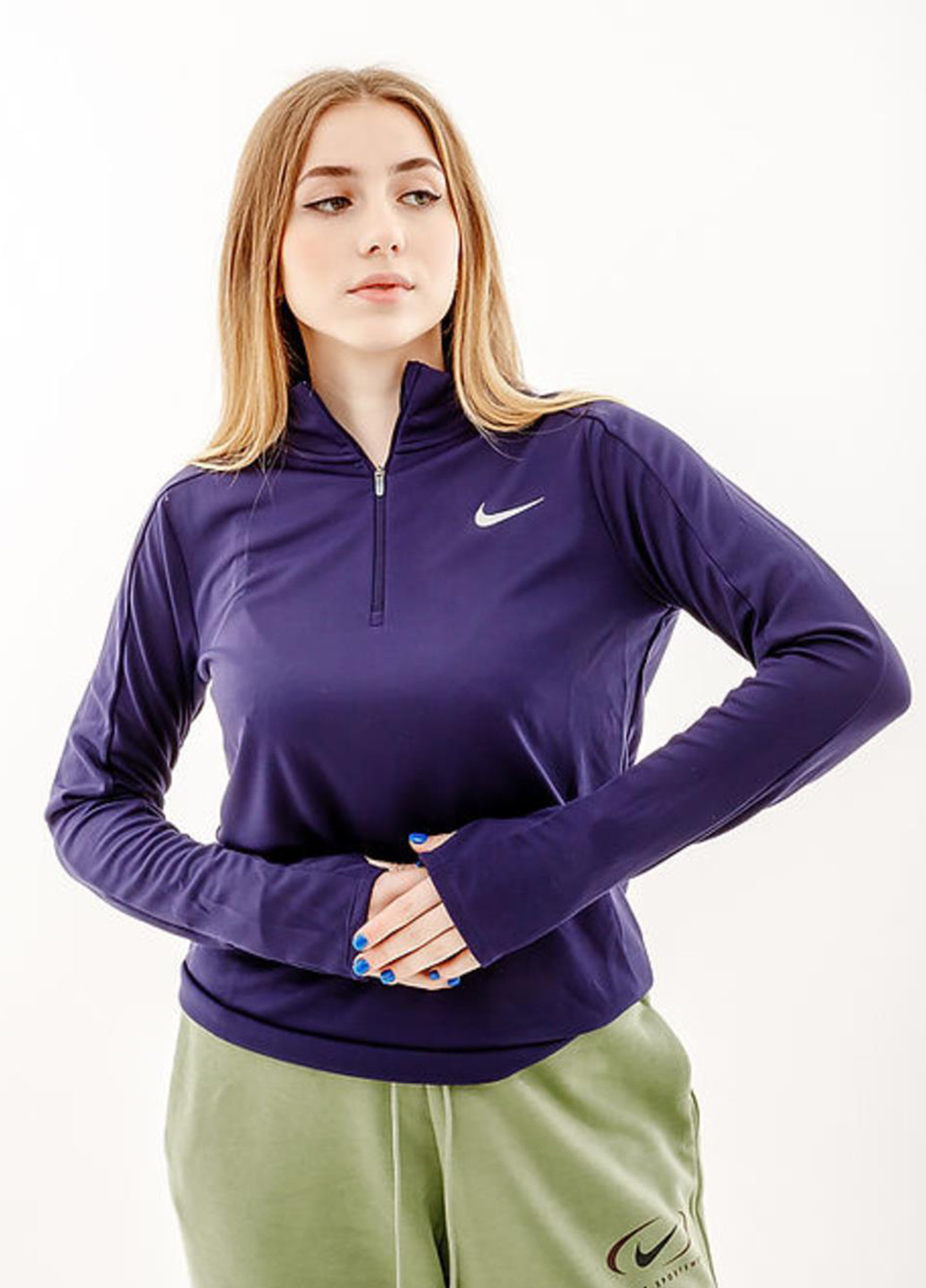 Толстовка DQ6377-555 Nike PACER (321974942)