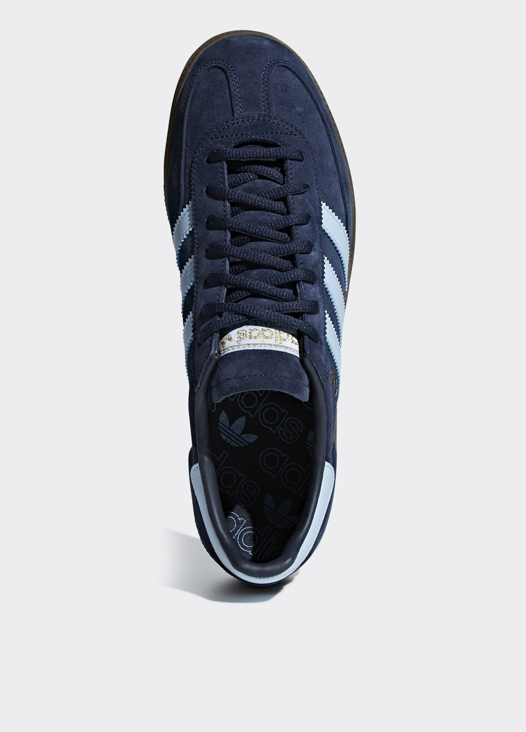 Темно-синие кеды adidas HANDBALL SPEZIAL ORIGINALS с логотипом