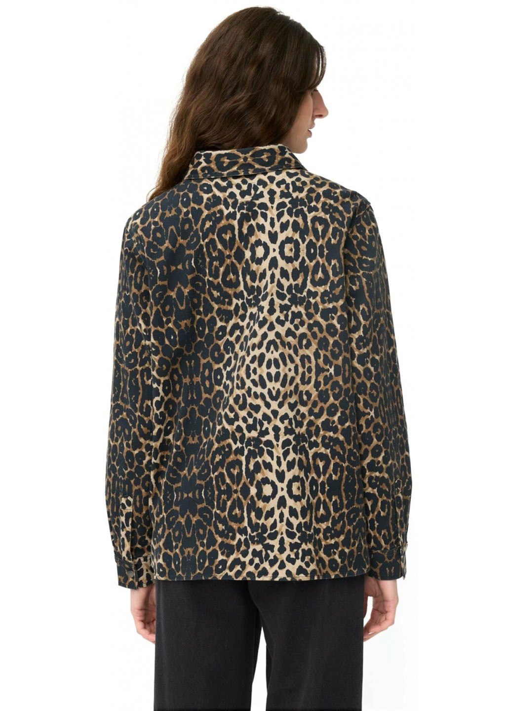 Коричневая кэжуал рубашка леопардовый Camel Active