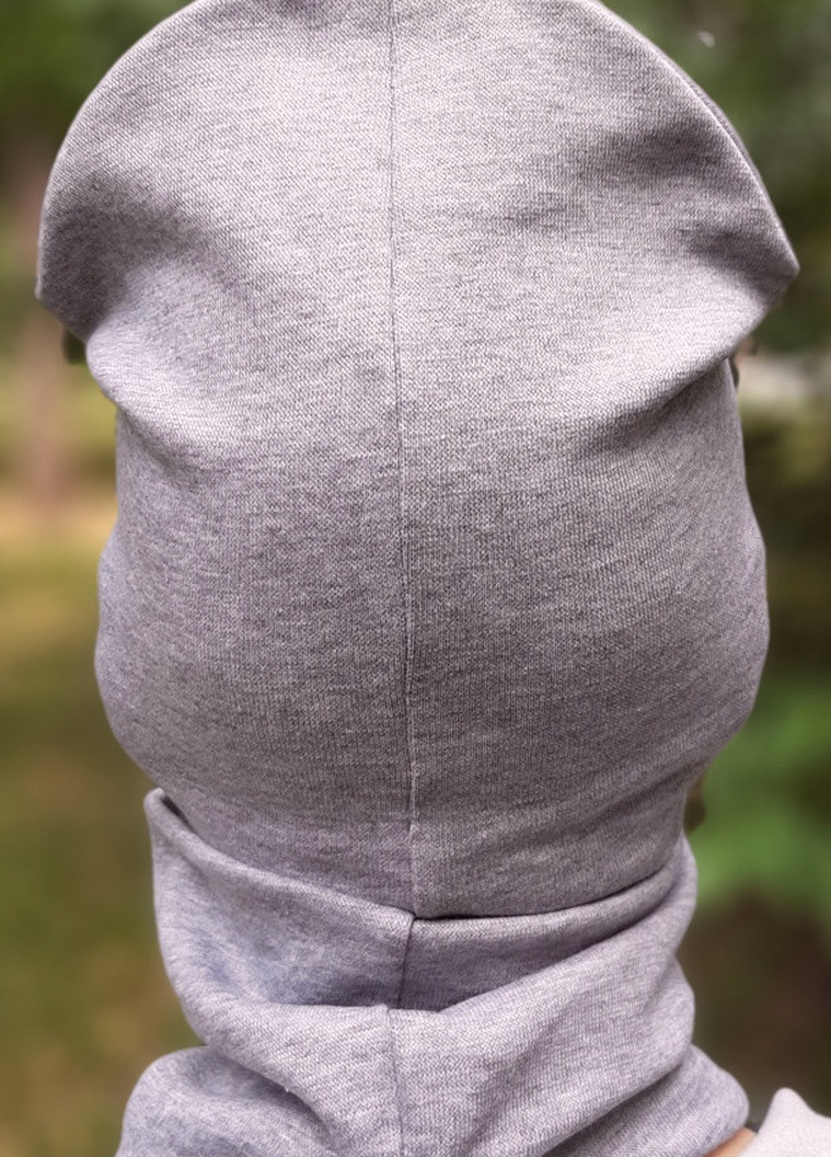 Дитяча шапка з хомутом КАНТА розмір 48-52, сірий (OC-246) Канта (212242508)