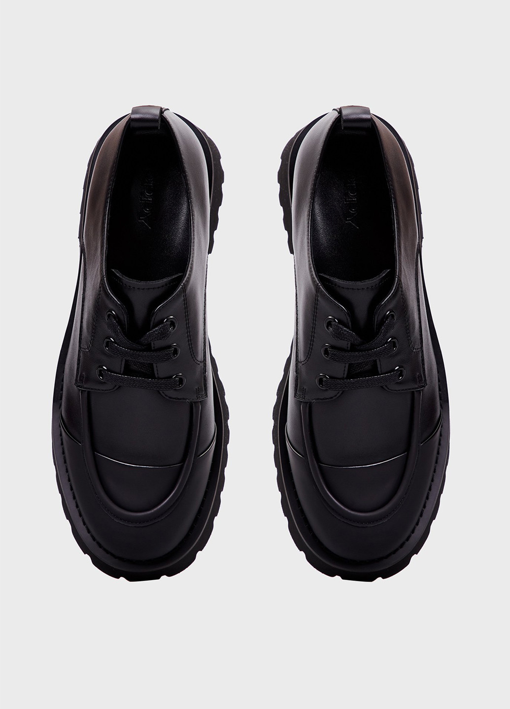 PRPY Туфли дерби черный з натуральная кожа, китай — демисезон (322523609)